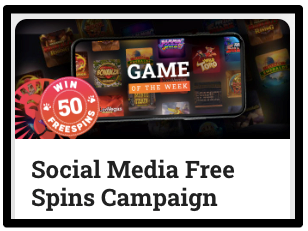 LeoVegas Social Media Free Spins Campaign.