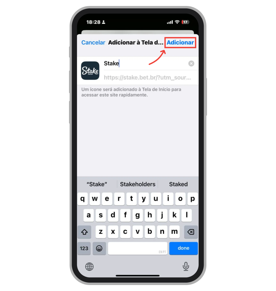 Adicione atalho na tela do inicio de seu iPhone 