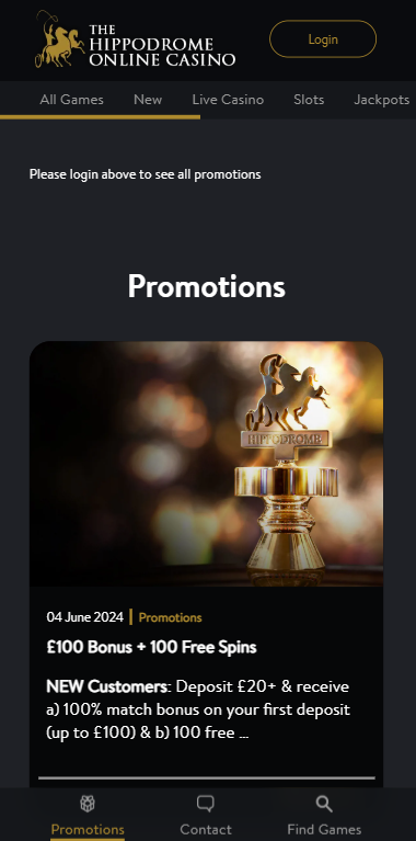 Promotion page