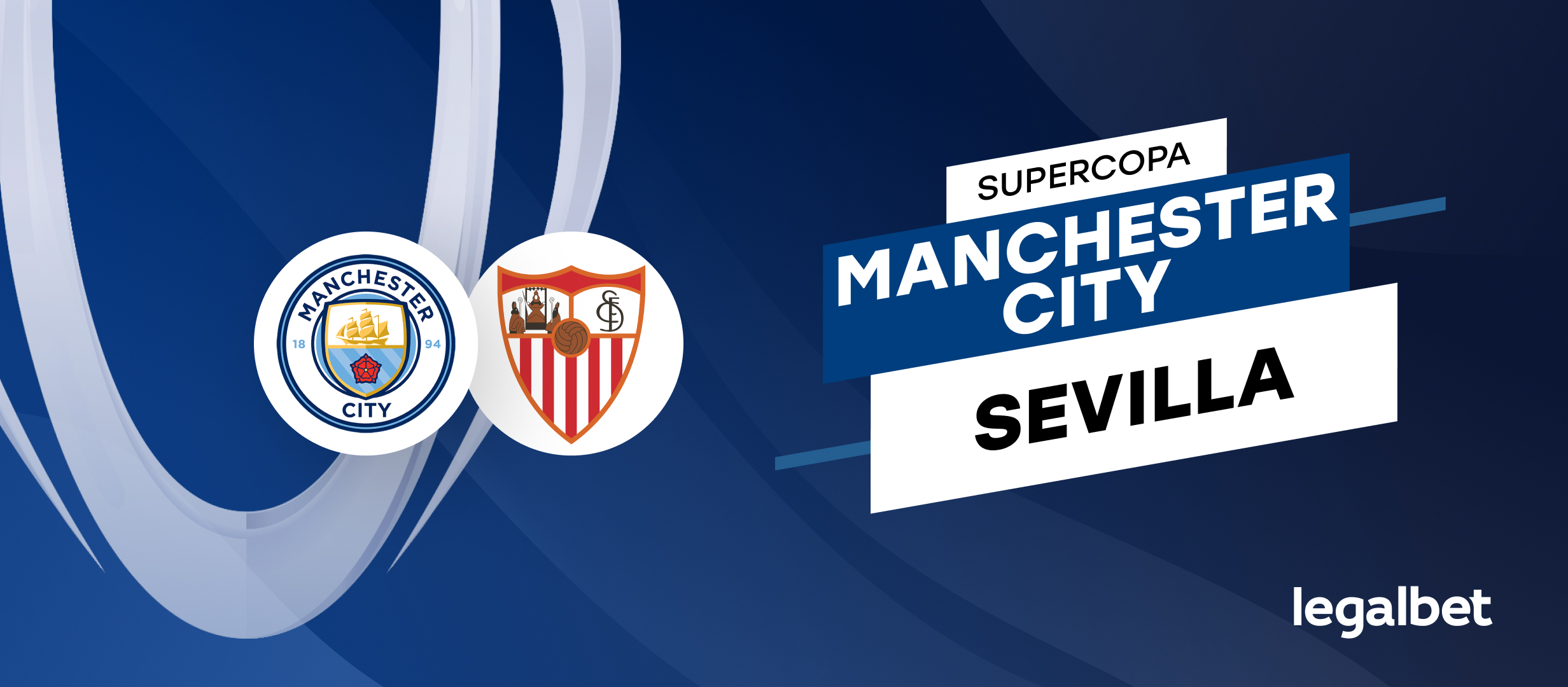 Apuestas y cuotas Manchester City - Sevilla, Supercopa de Europa 2023