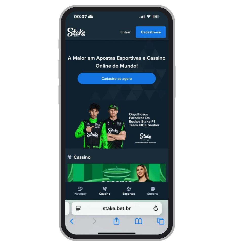 Casa de apostas Stake 