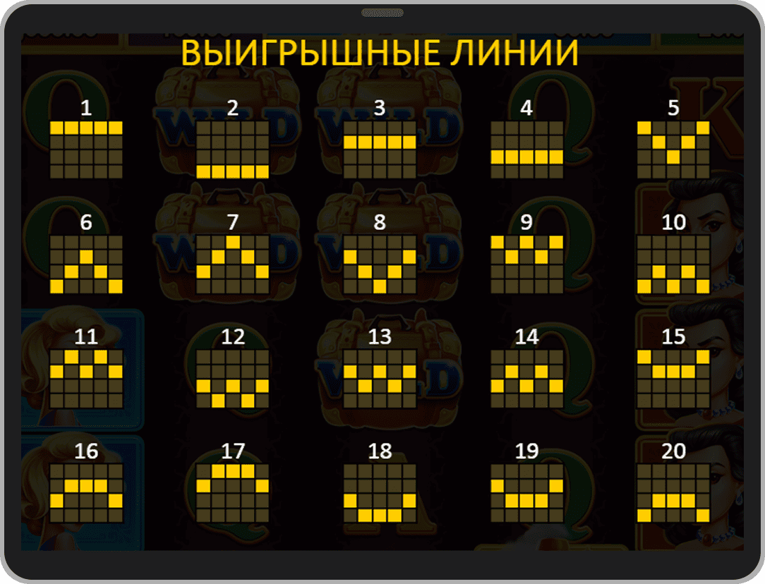 Линии выплат