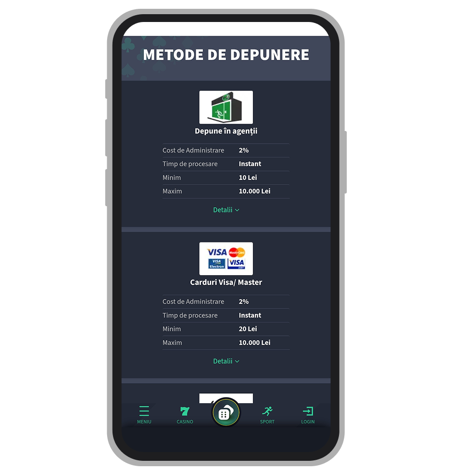 Getsbet Payment Methods