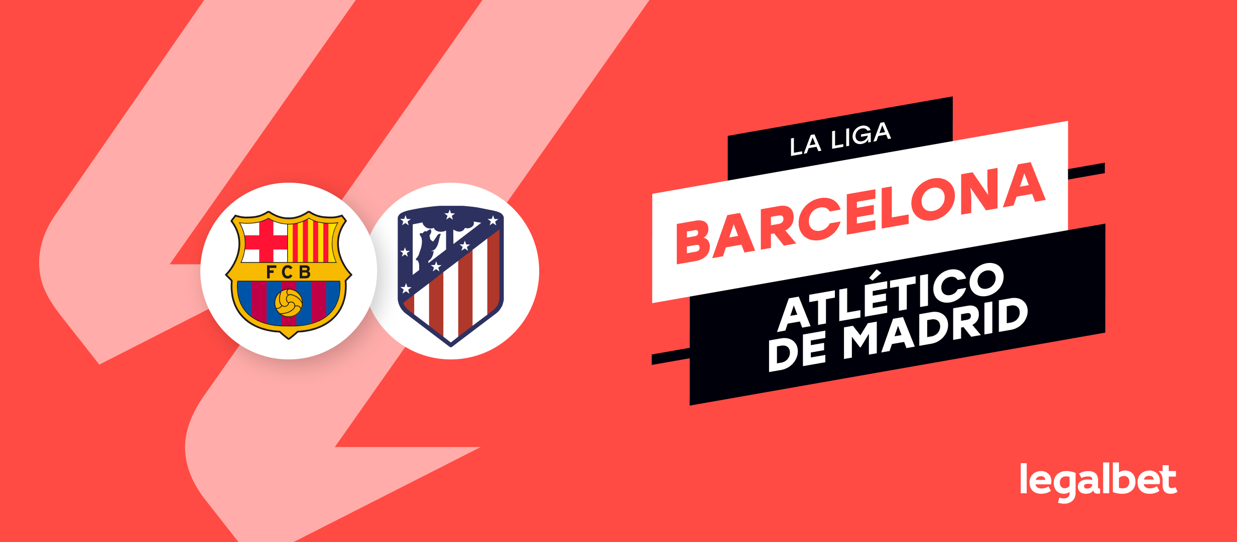 Apuestas y cuotas Barcelona - Atlético de Madrid, La Liga 23/24