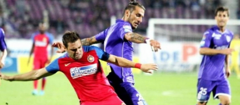 Steaua - ACS Poli Timisoara. Pontul lui Mihai Mironica