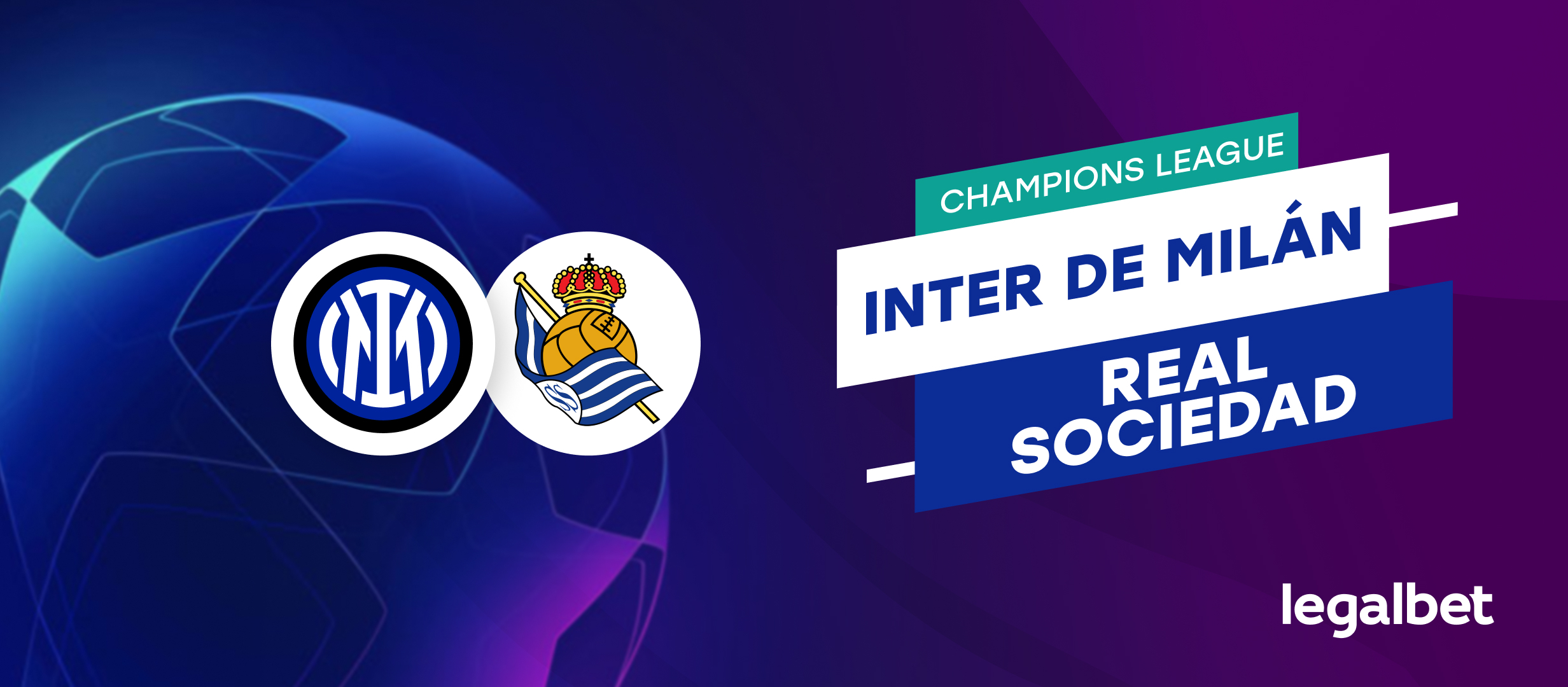 Apuestas y cuotas Inter de Milán - Real Sociedad - Champions League 2023/24