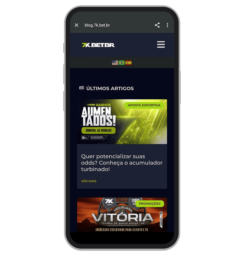 Pode acessar o blog da plataforma do app