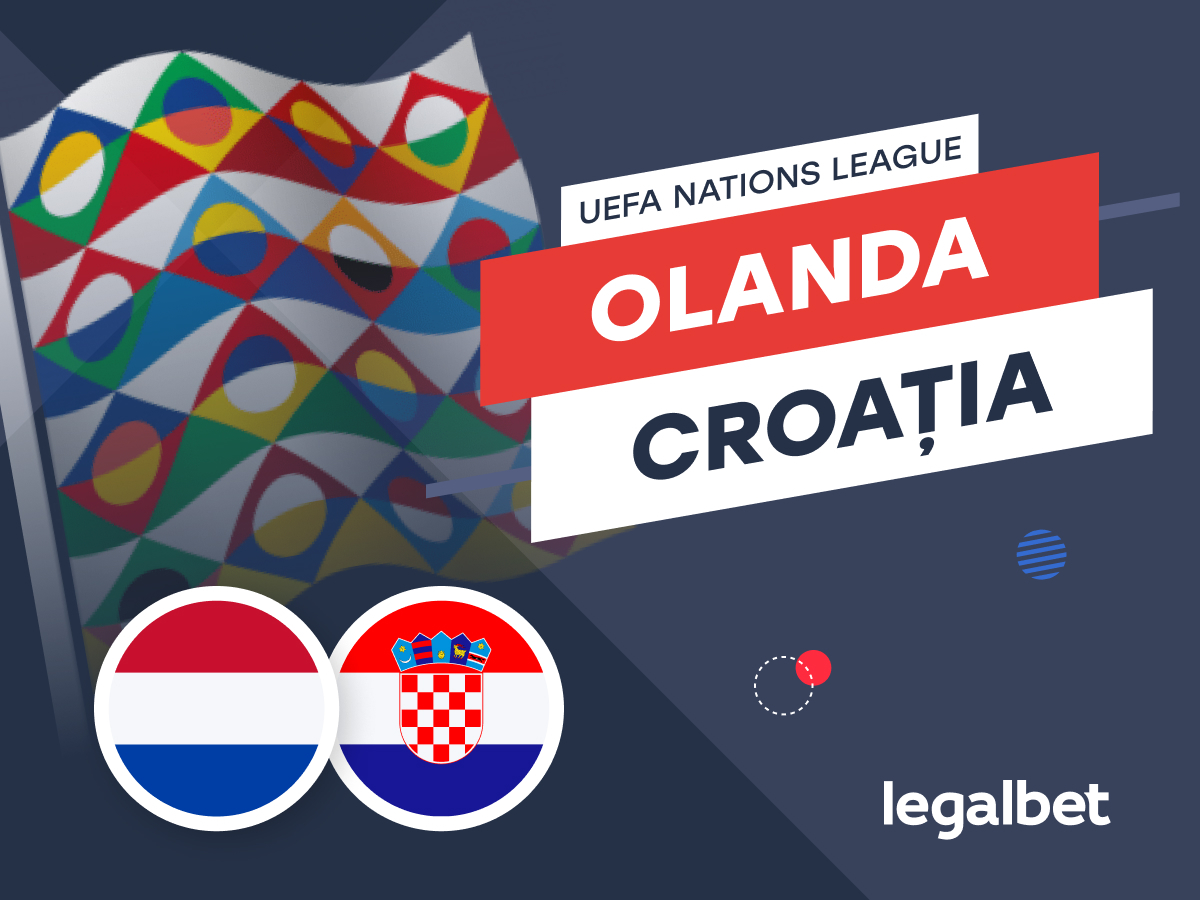 Maraz: Olanda  - Croaţia : cote la pariuri si statistici.