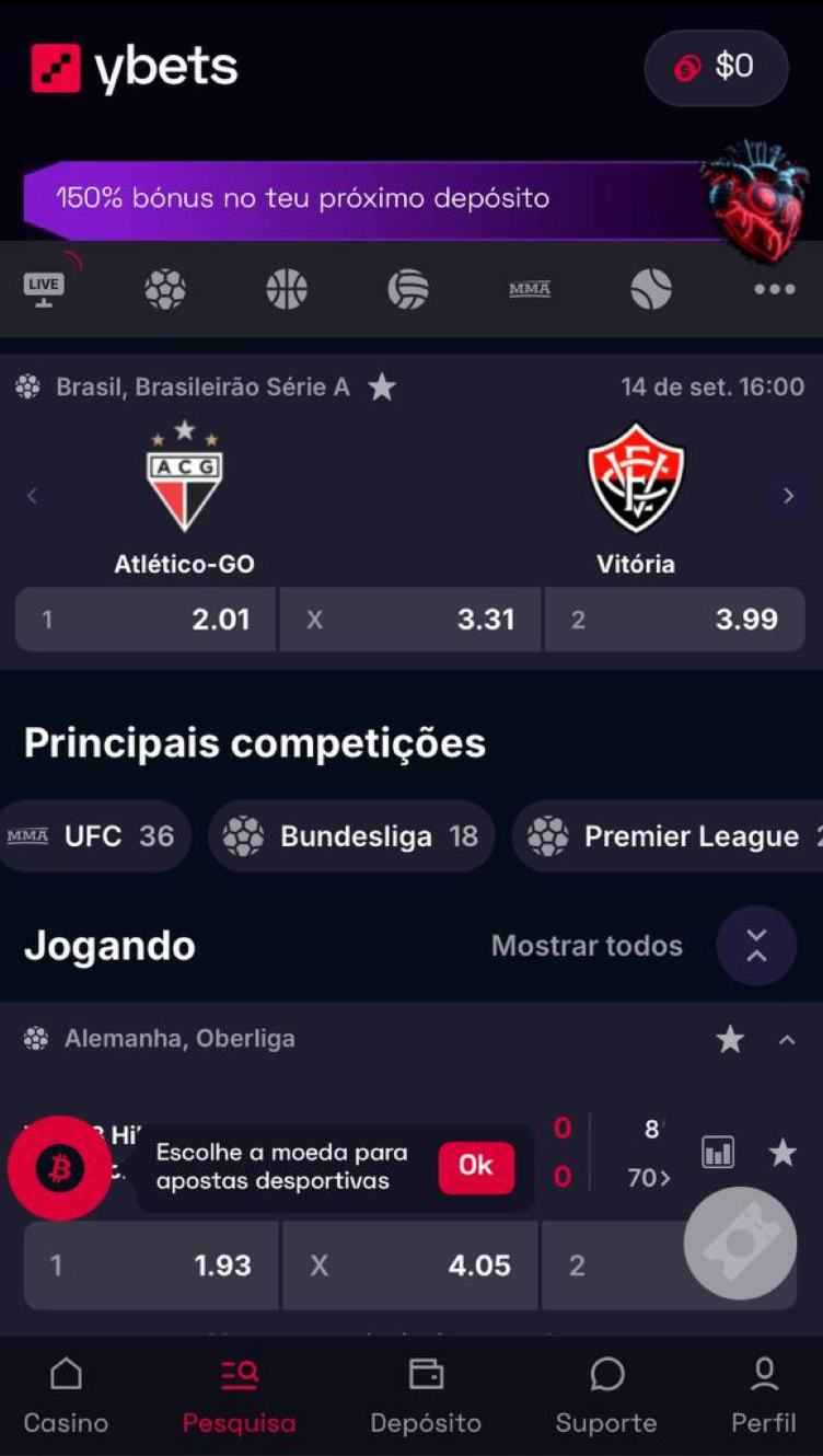 Apostas em futebol