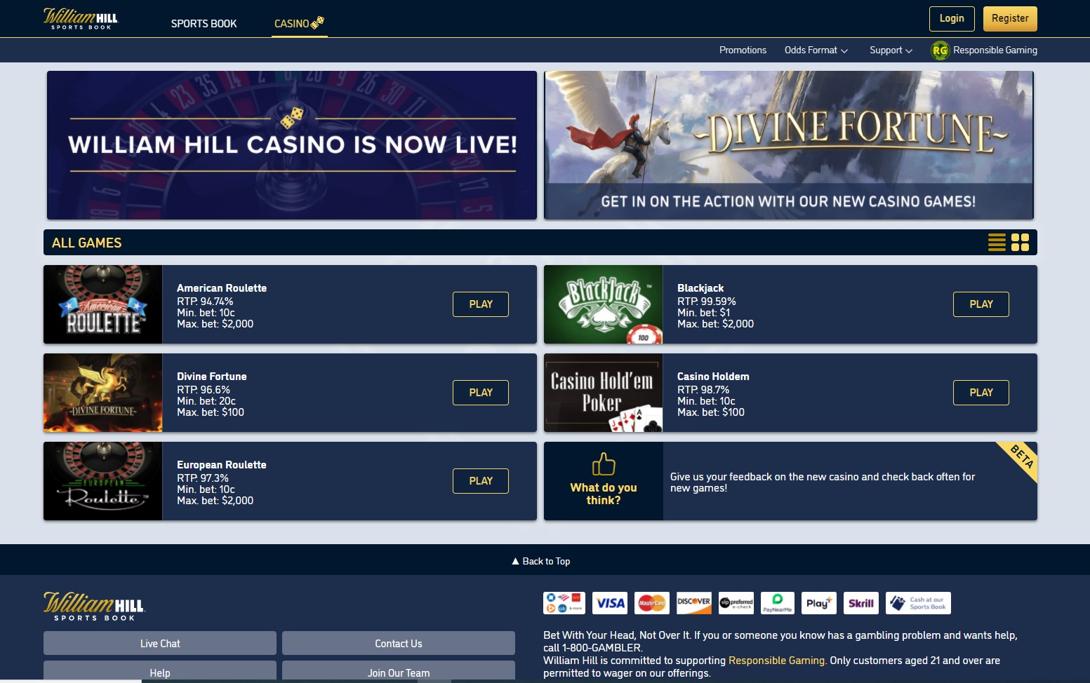 william hill sportsbook review