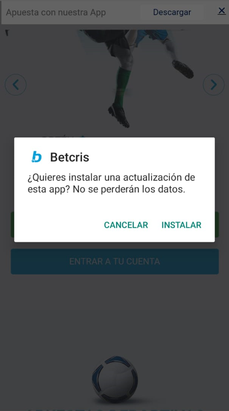 Inicio de la instalación