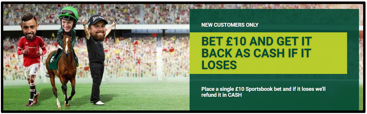 Paddy Power sign up offer.