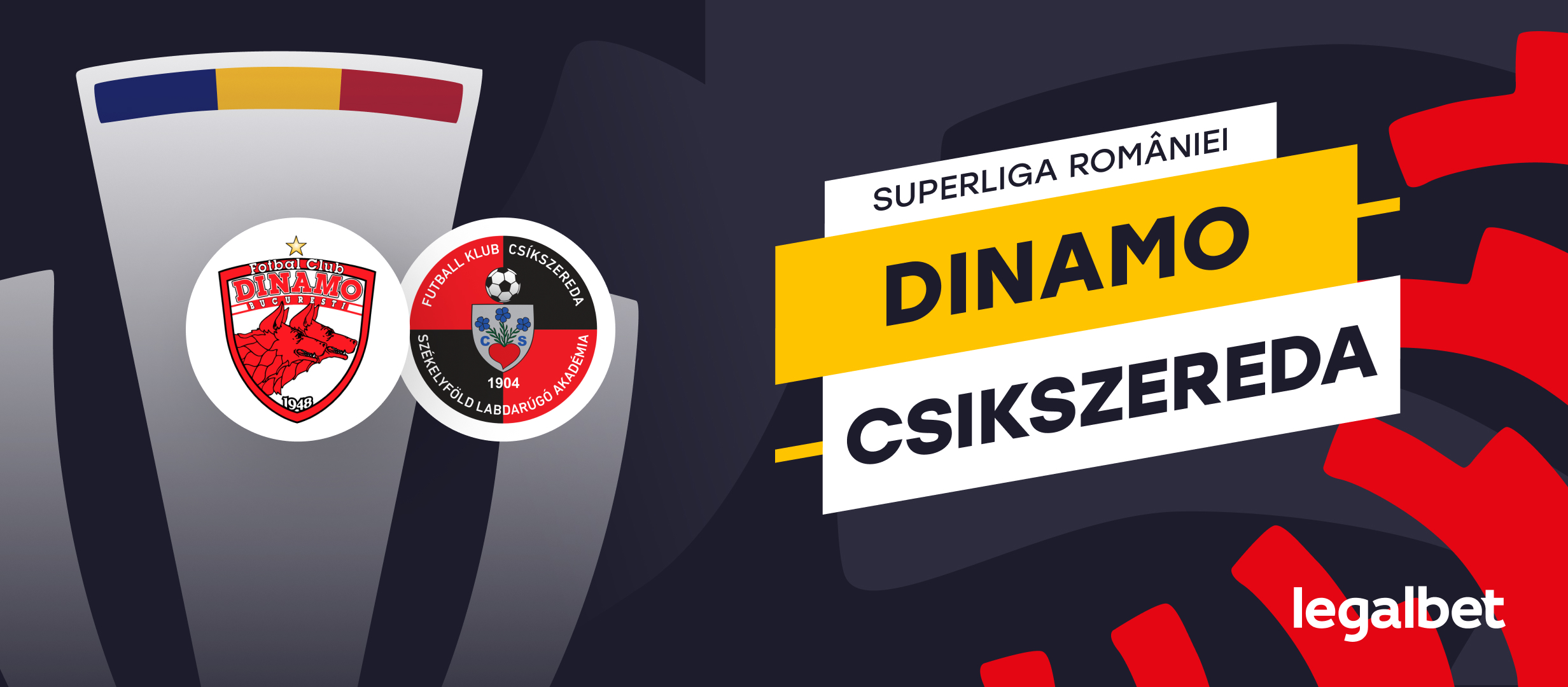 Csikszereda Miercurea Ciuc  - Dinamo Bucureşti: ponturi şi cote la pariuri