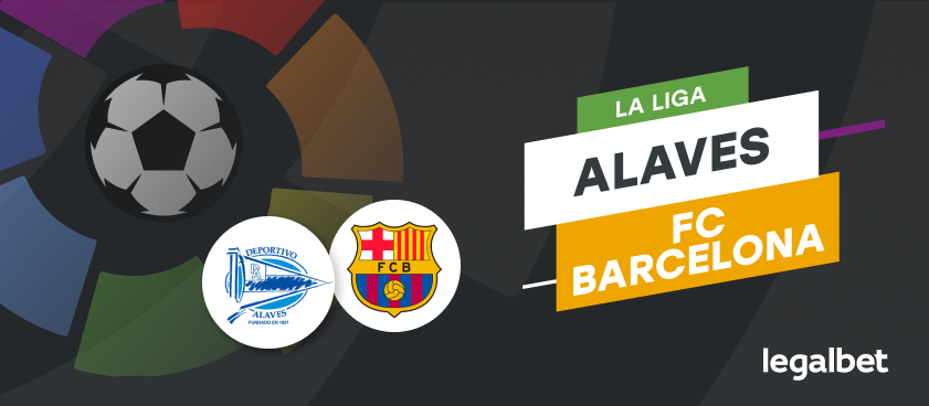 Apuestas y cuotas Alavés - Barcelona, La Liga 2020/21
