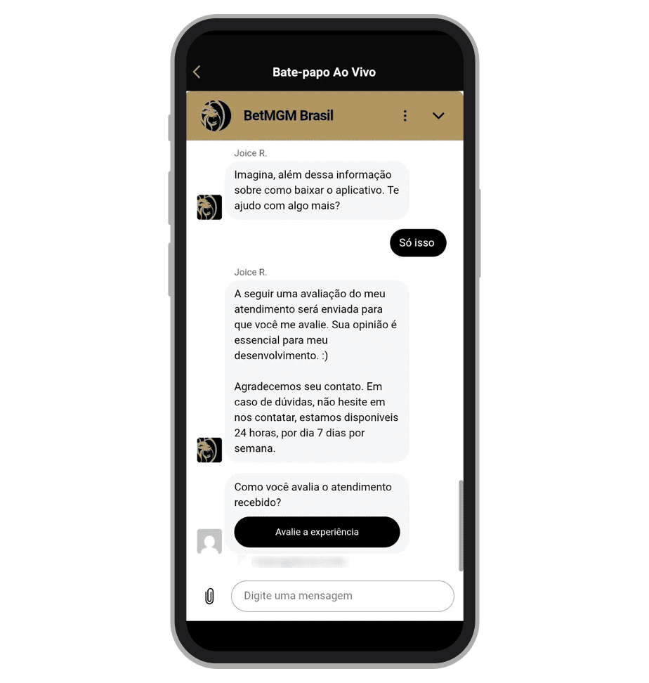 Agora pode fazer a sua pergunta no chat ao vivo