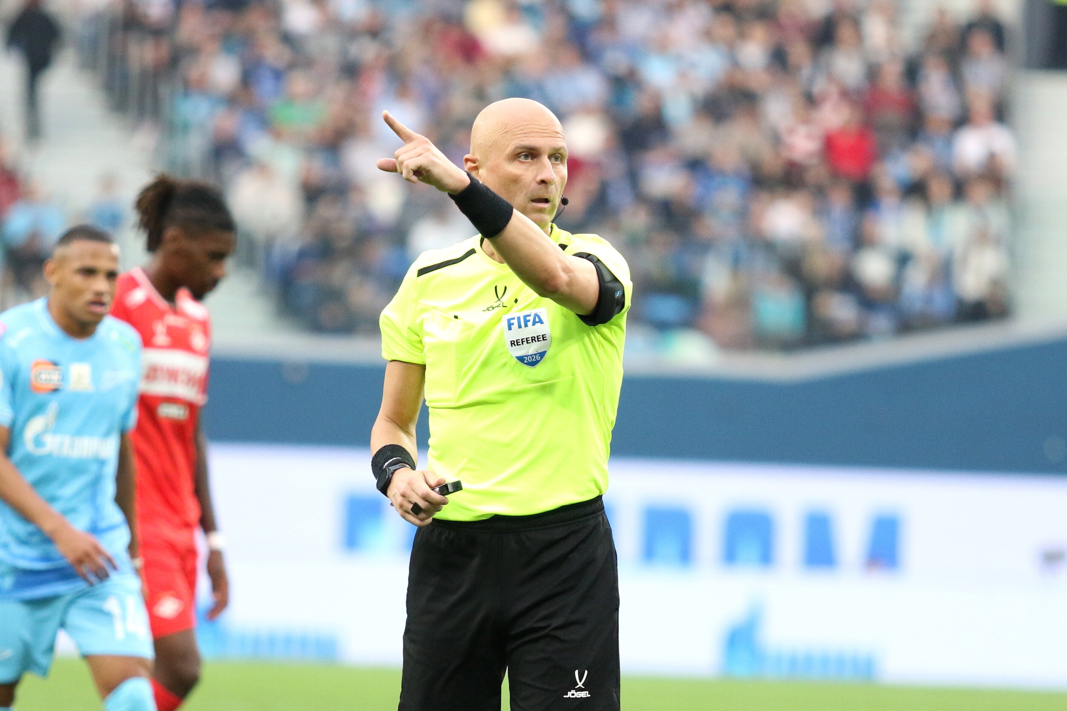 Карасёв назначен главным арбитром матча РПЛ «Зенит» — «Краснодар».