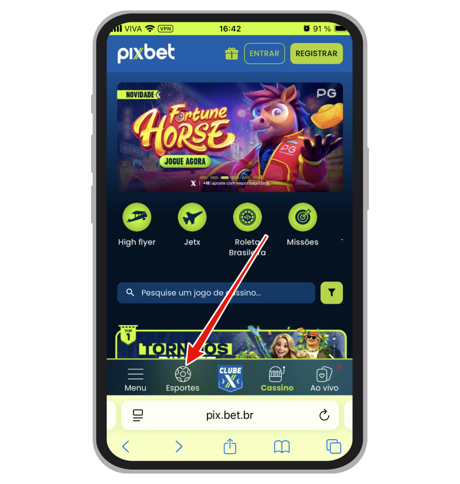 Pixbet apostas esportivas