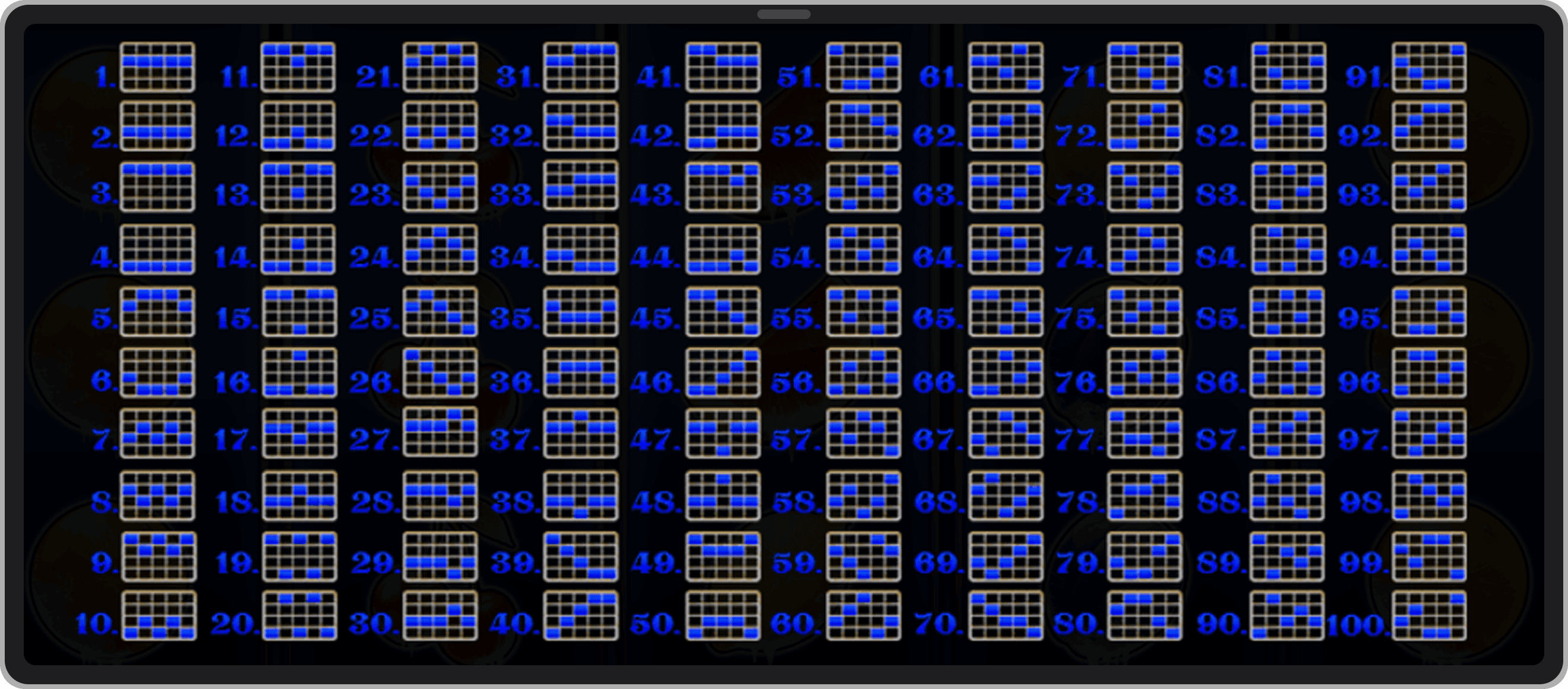 Линии выплат