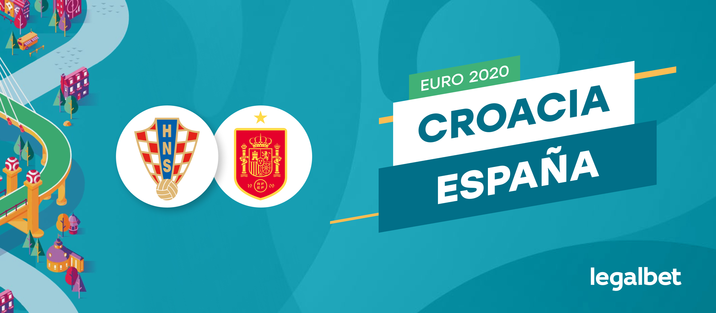 Apuestas y cuotas Croacia - España, EURO 2020