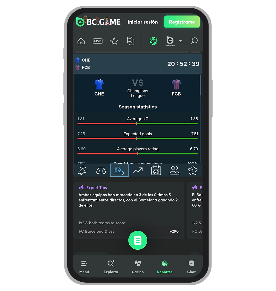 Estadísticas + Tips