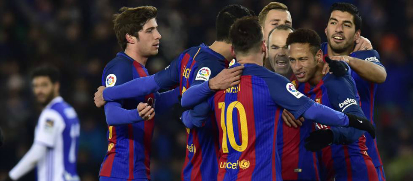 Barcelona - Real Sociedad. Pontul lui Julio Salinas