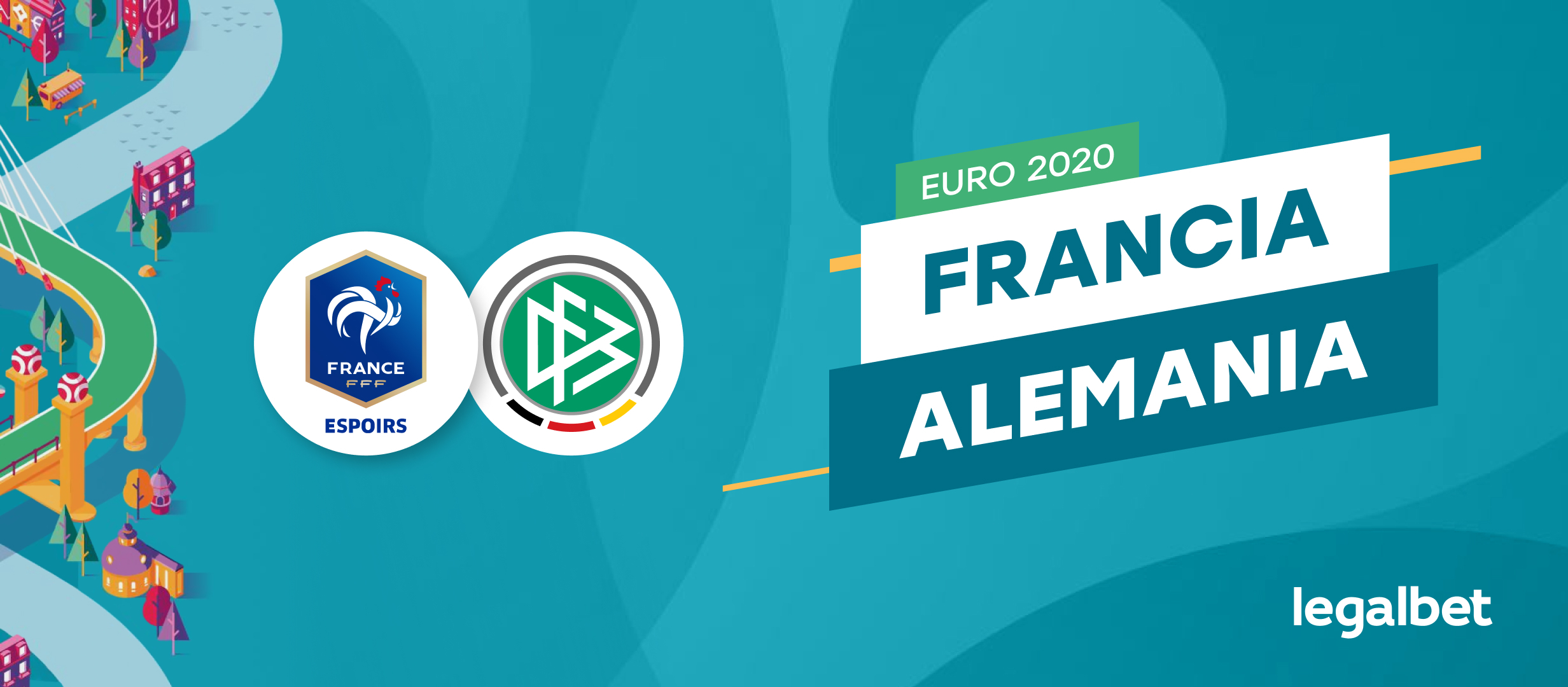 Apuestas y cuotas Francia - Alemania, EURO 2020