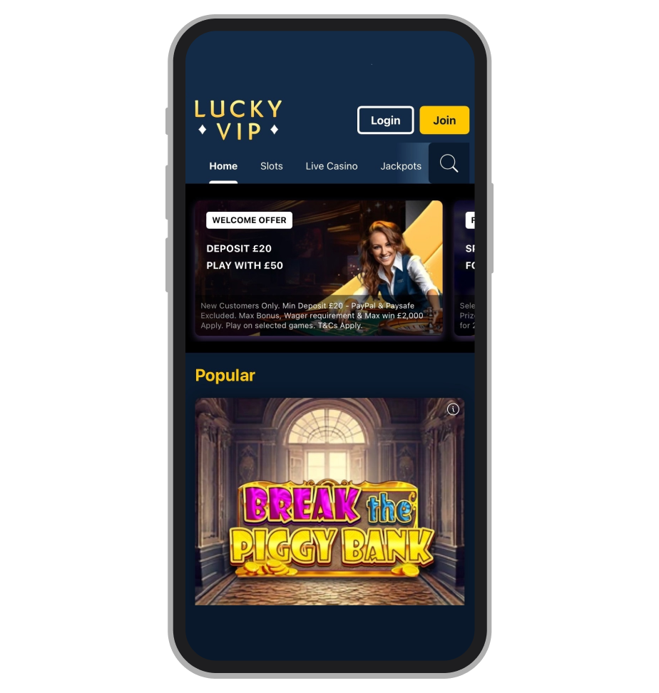 Lucky VIP Mobile (Home)