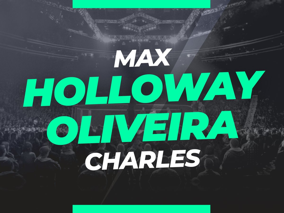 Holloway – Oliveira 2: Opklade i kvote za borbu