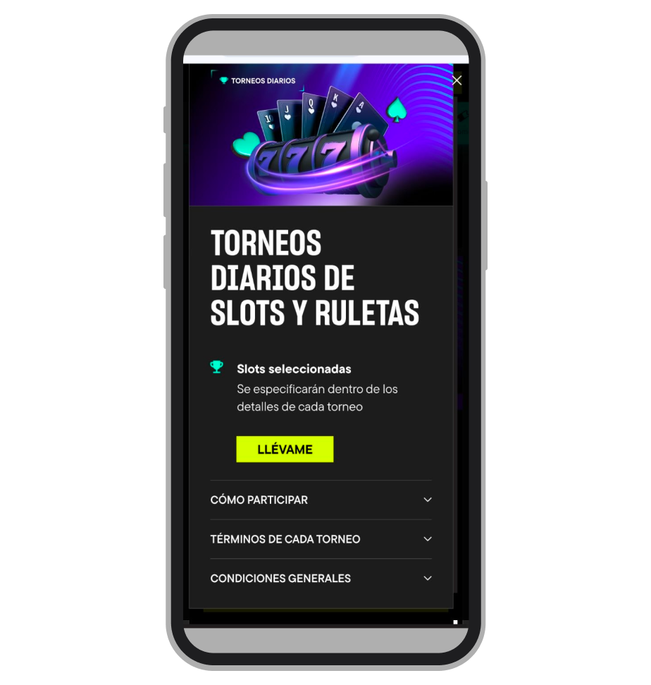 Torneos diarios de slots y ruletas