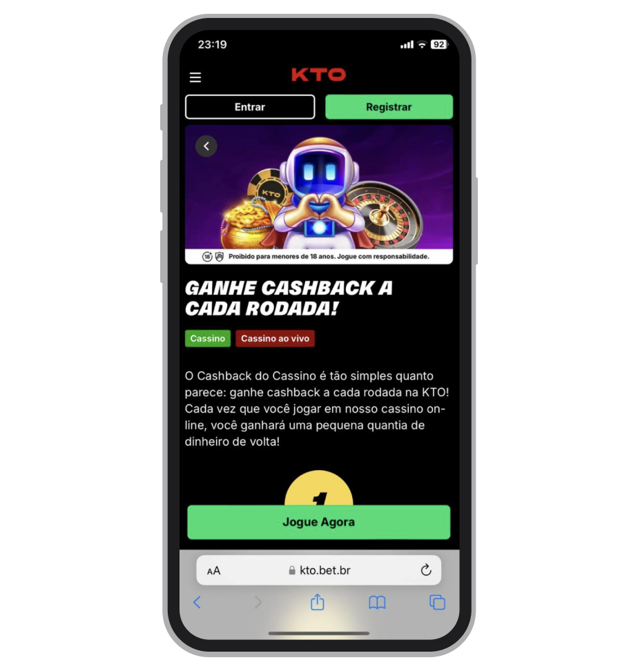 Cashback KTO