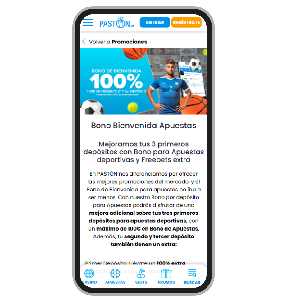 El bono de bienvenida de apuestas deportivas