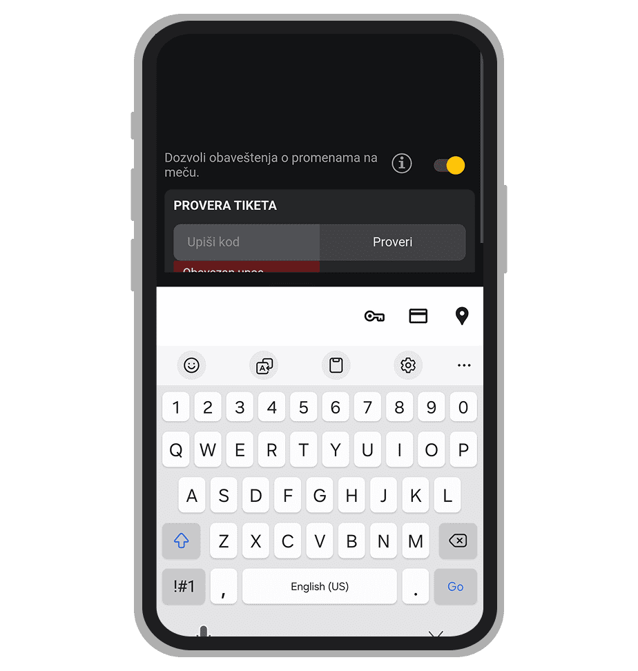 Balkan Bet provera tiketa