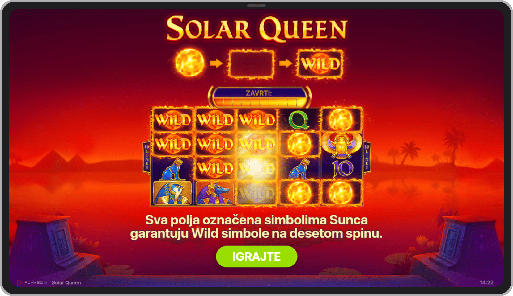 Uvodni ekran