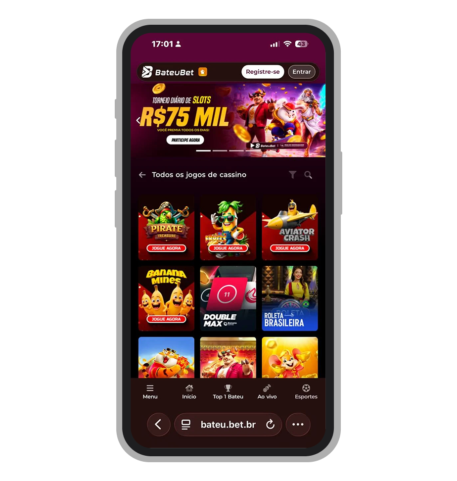 Cassino online da Bateubet