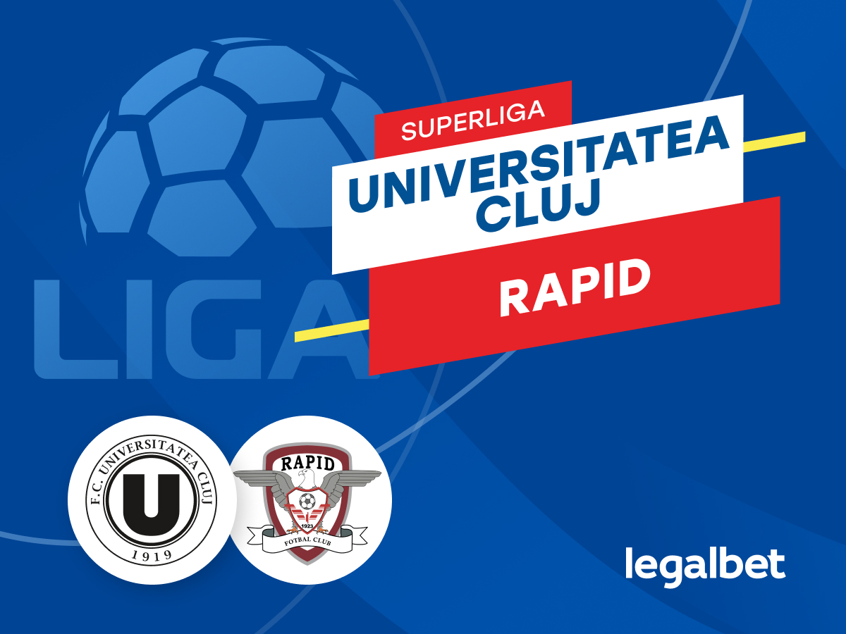 radhhooo: Universitatea Cluj - Rapid: cote la pariuri si pronostic.