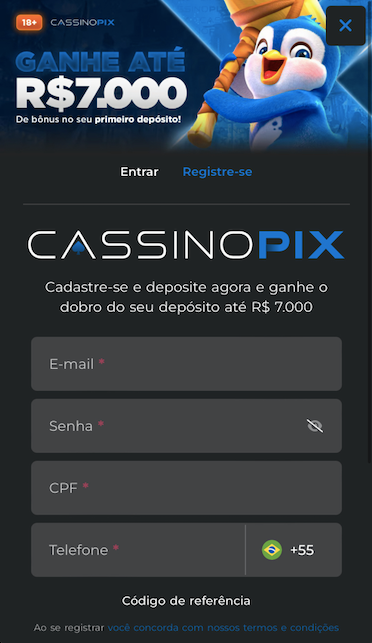 Preenche o formulário