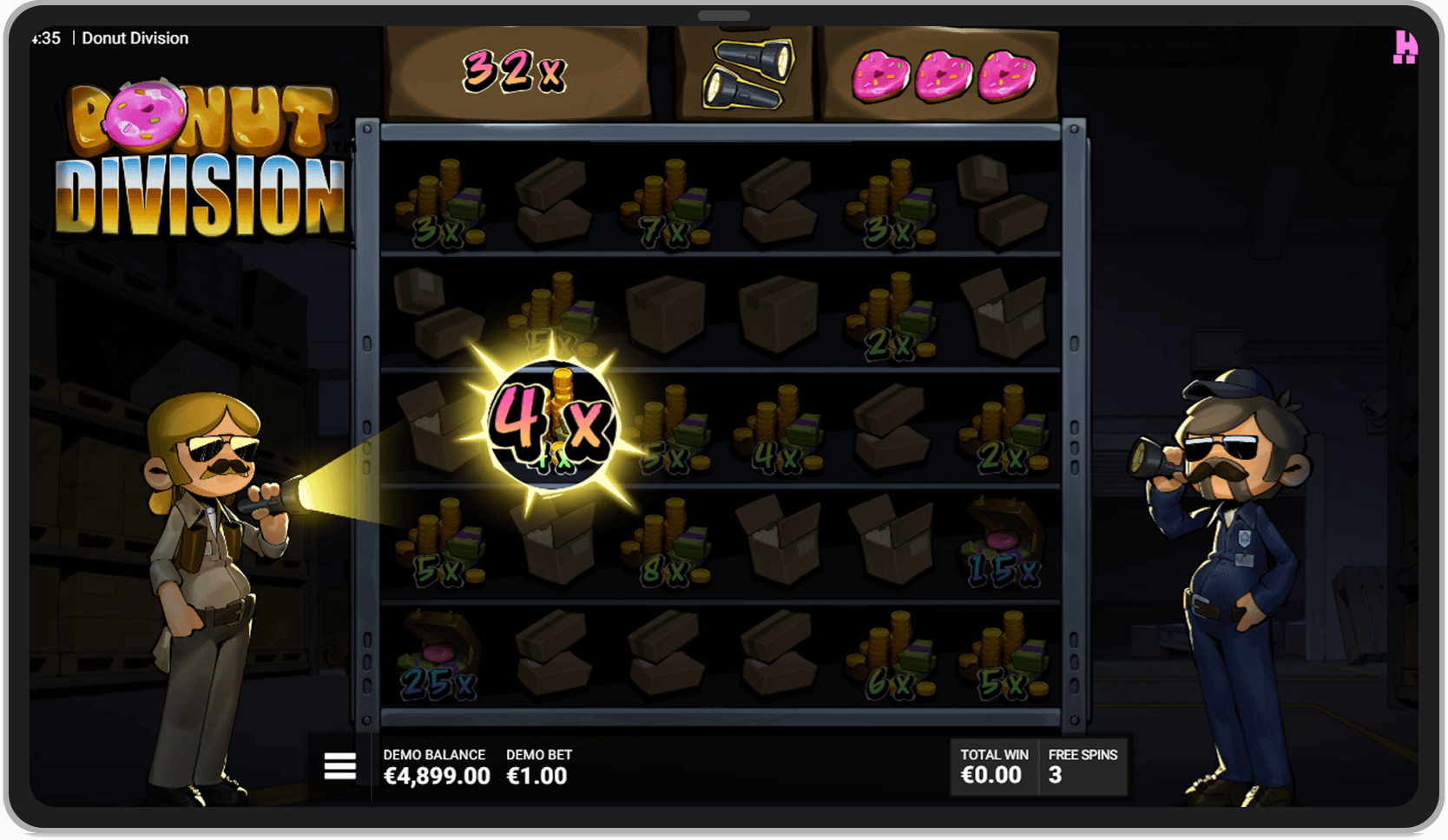 Bonus Game Warehouse