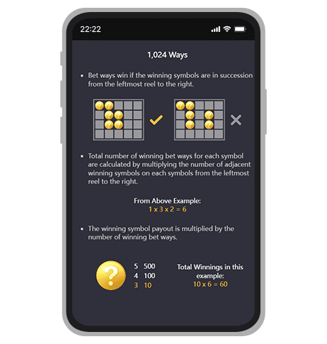 Captură de ecran cu reguli
