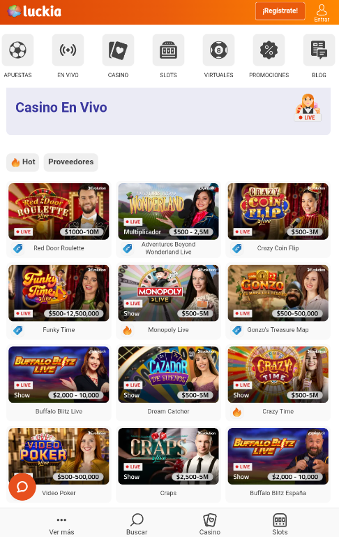 Casino en vivo