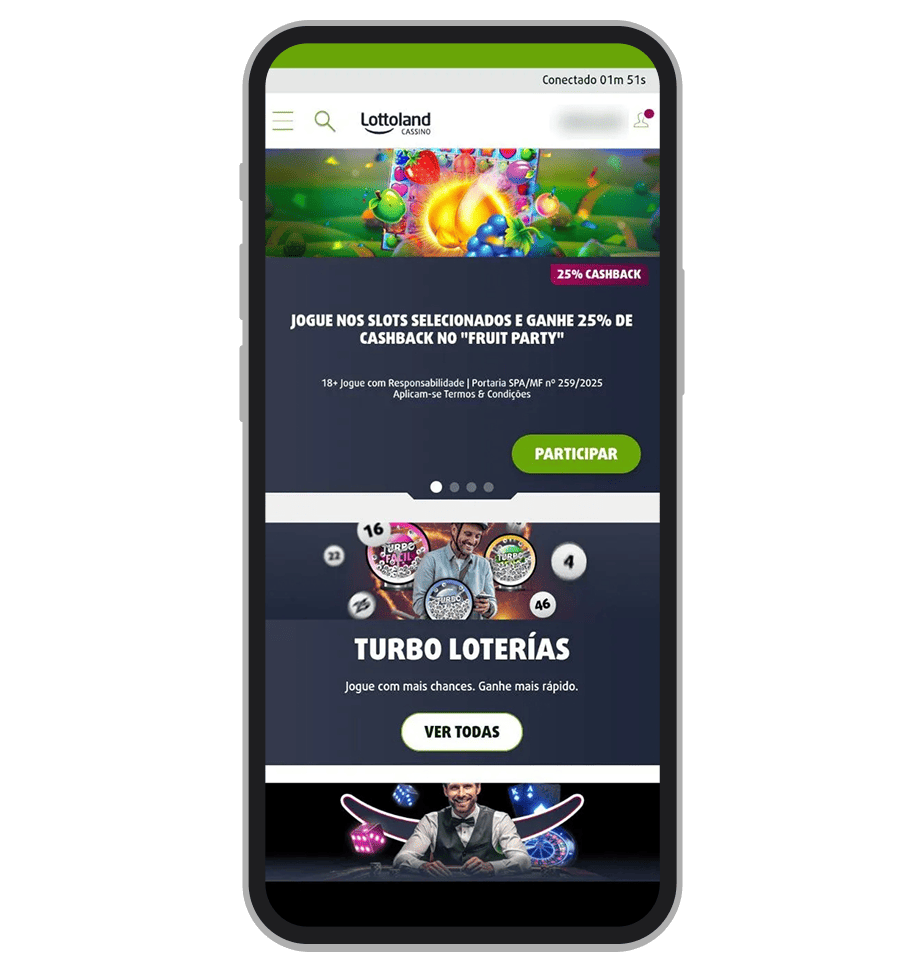 Loterias disponíveis no aplicativo da Lottoland