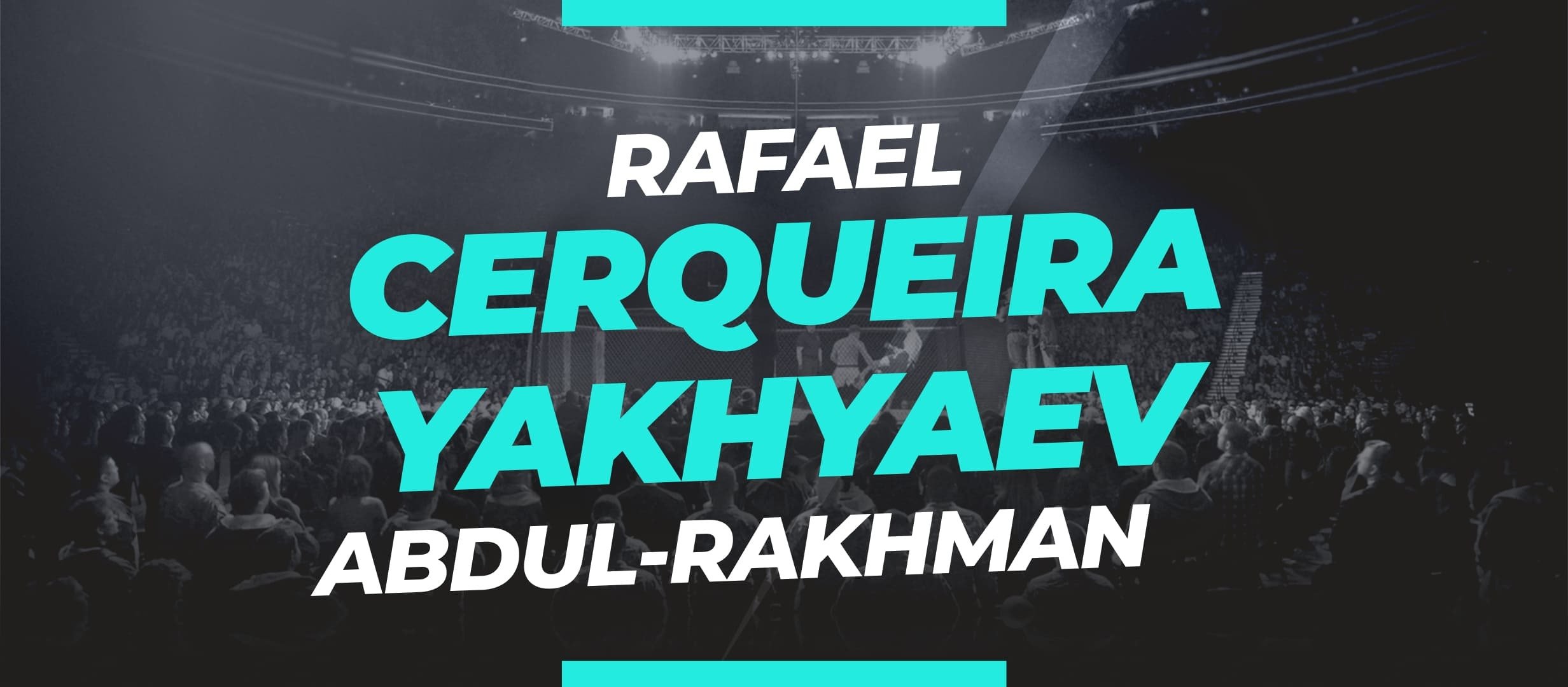 Cerqueira x Yahyaev: Odds e Palpites para a Luta