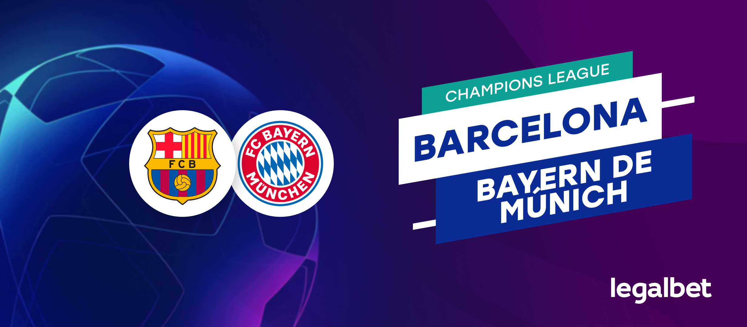 Apuestas y cuotas Barcelona - Bayern Múnich, Champions League 22/23