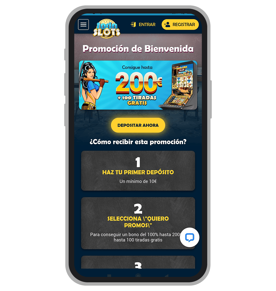 TodoSlots casino de bienvenida