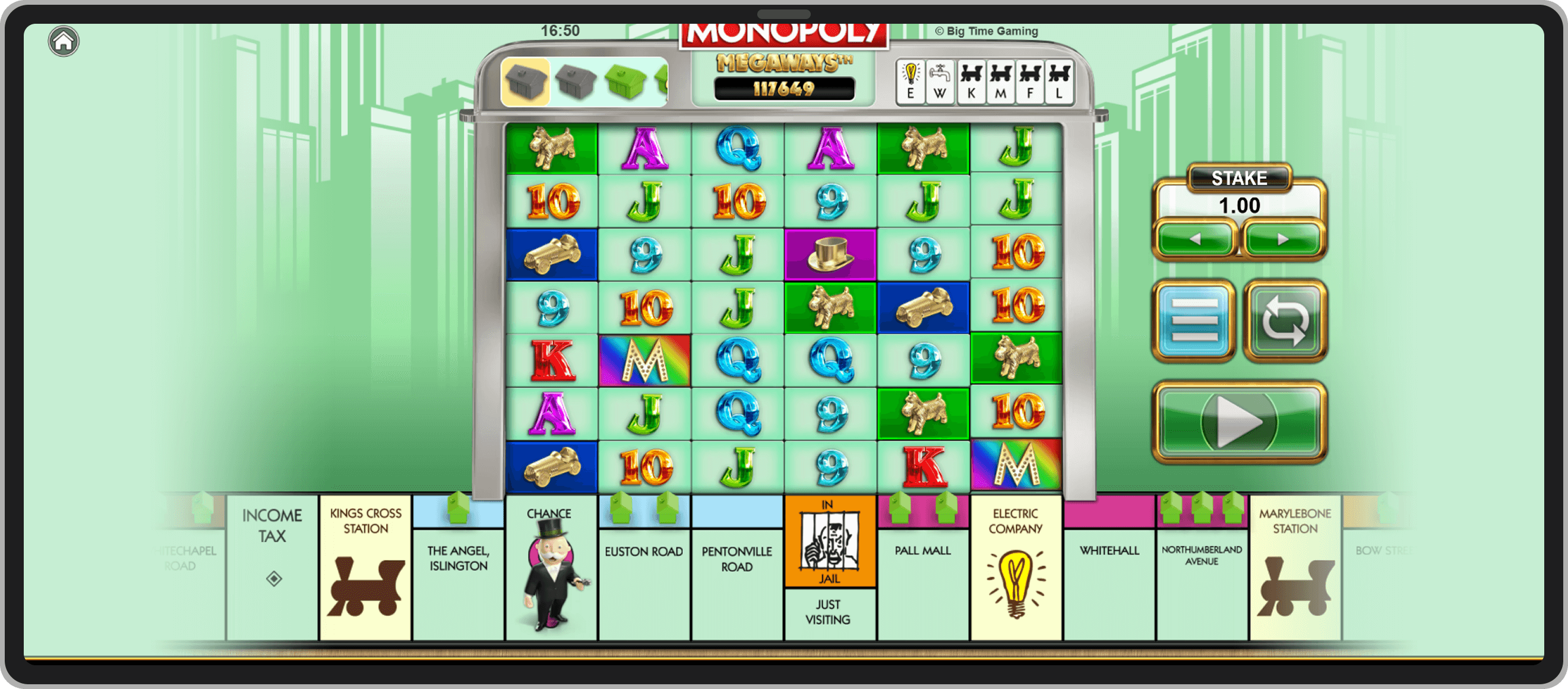 Rotiri maxime Megaways