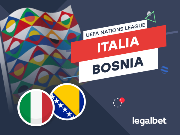 Mario Gago: Previa, análisis y apuestas Italia - Bosnia, UEFA Nations League 2020.