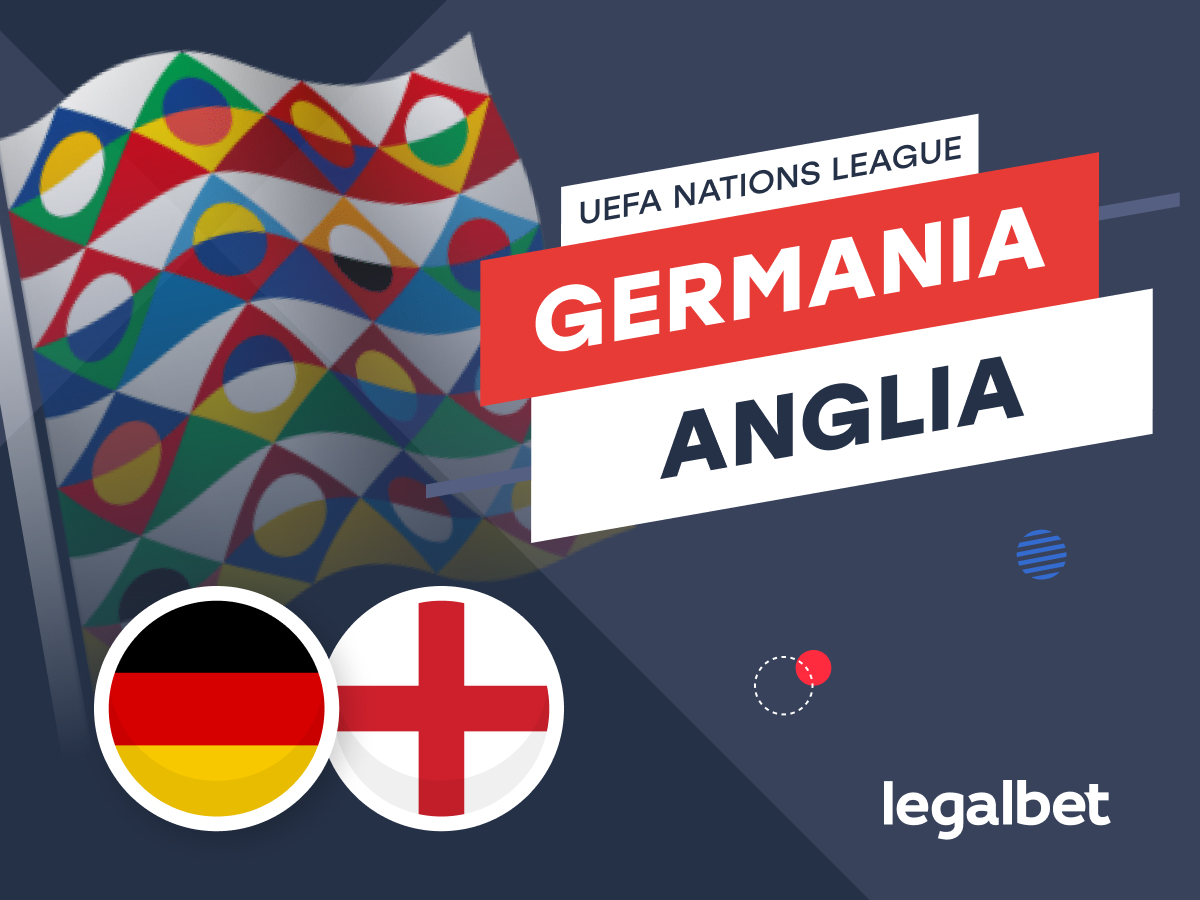 Cristian M: Germania - Anglia, ponturi la pariuri Liga Națiunilor.