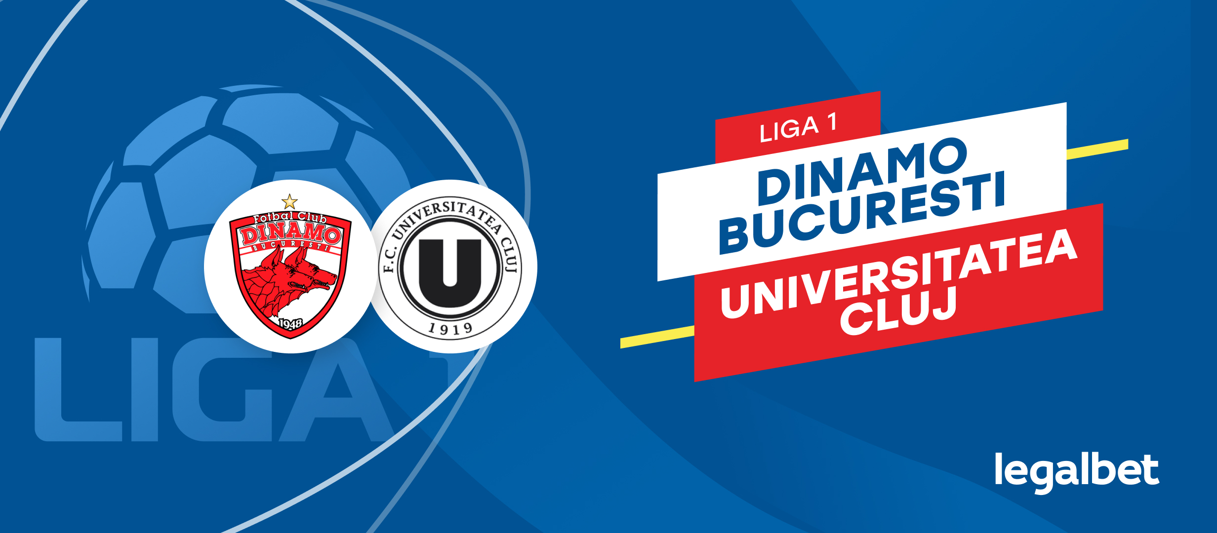 Dinamo Bucuresti - Universitatea Cluj | Cote la pariuri, ponturi si informatii