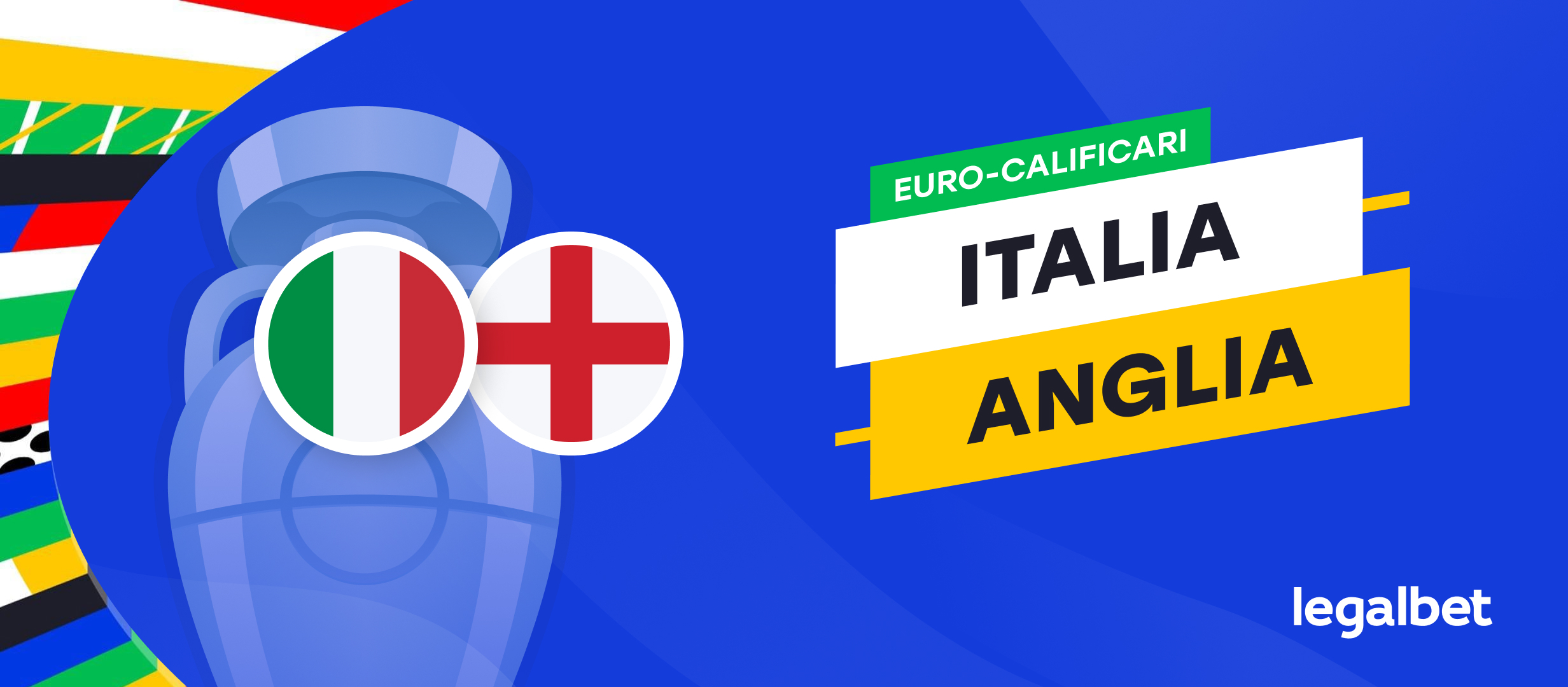 Italia - Anglia, ponturi pariuri preliminarii Euro