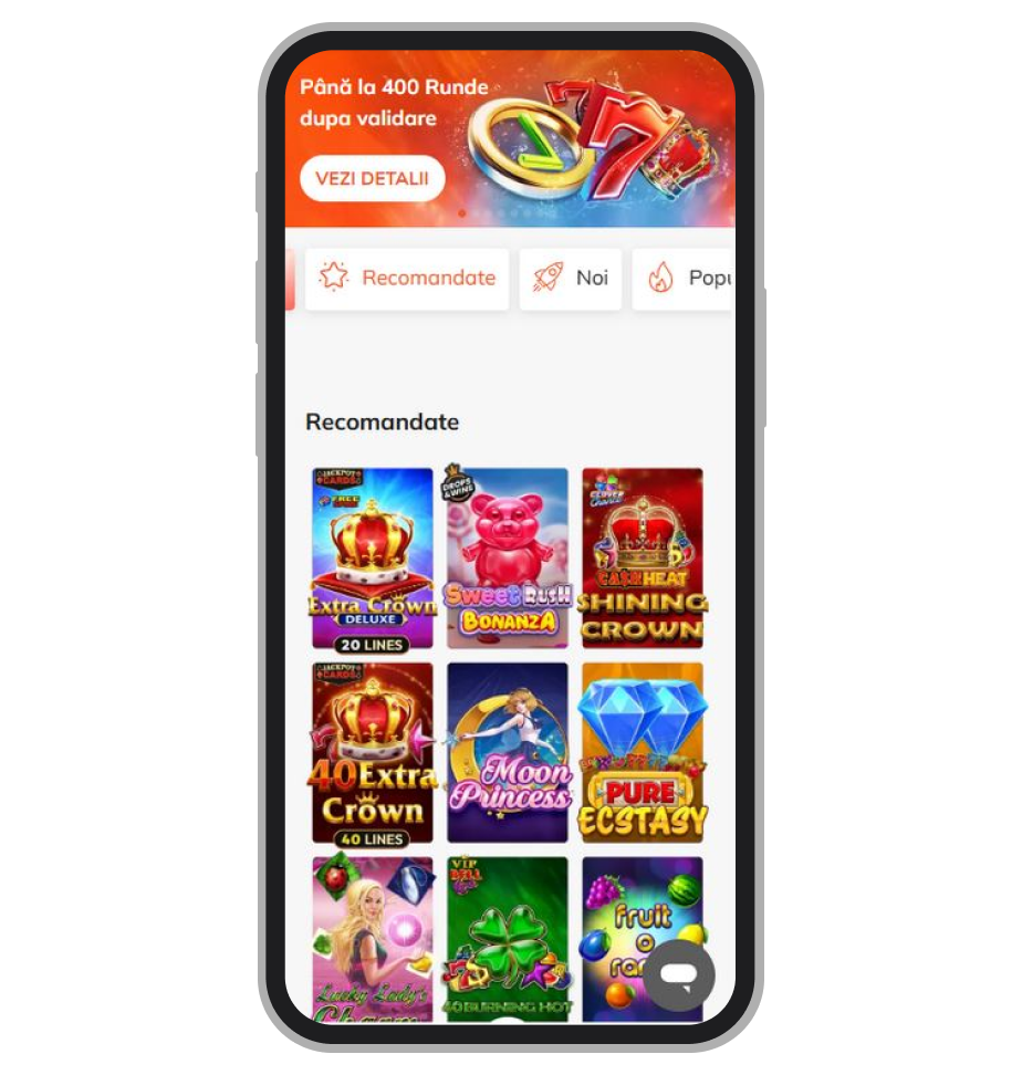 Oferta de jocuri Luck Casino