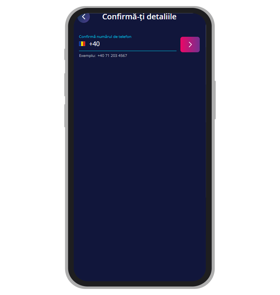 Confirmarea numărului de telefon